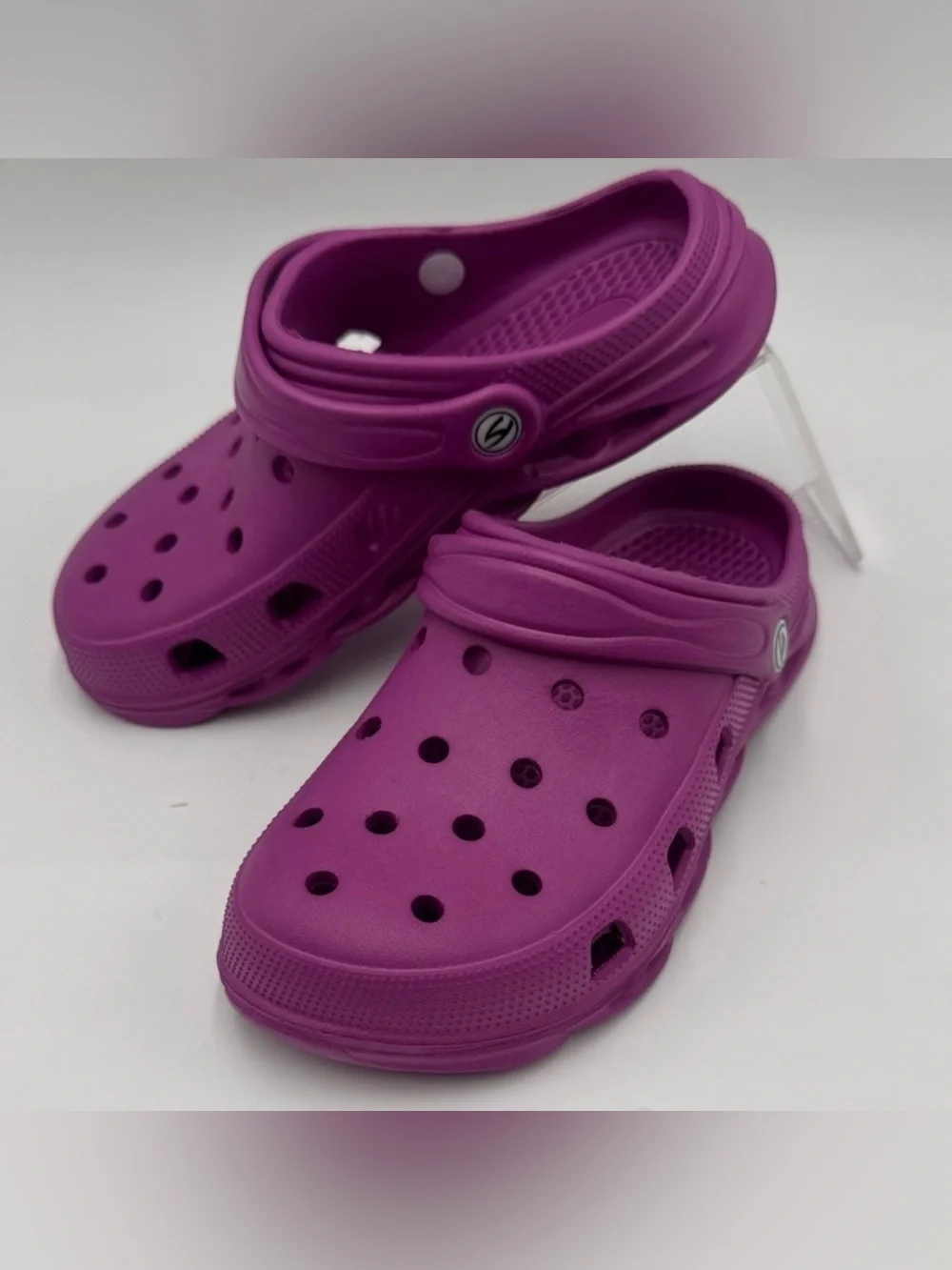 Kids Purple Slip-On Clog Sandals